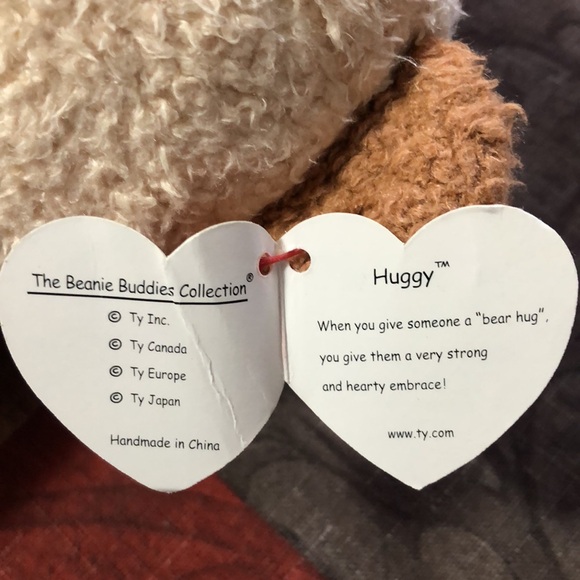 🛍️5/$20🛍️Adorable Ty Teddy “Huggy”. - Picture 6 of 6